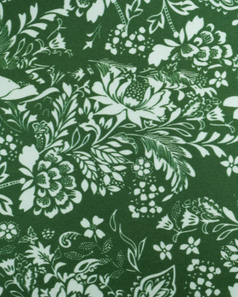 Tissu Sweat Roma Vert - Mercerine