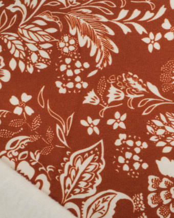 Tissu Sweat Roma Terra - Mercerine