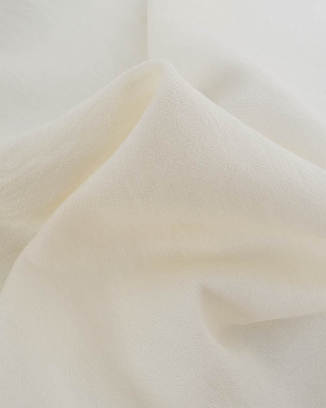 Tissu Viscose Texturée Unie - 14 Coloris - Mercerine
