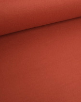 Tissu Manteau Uni Brique