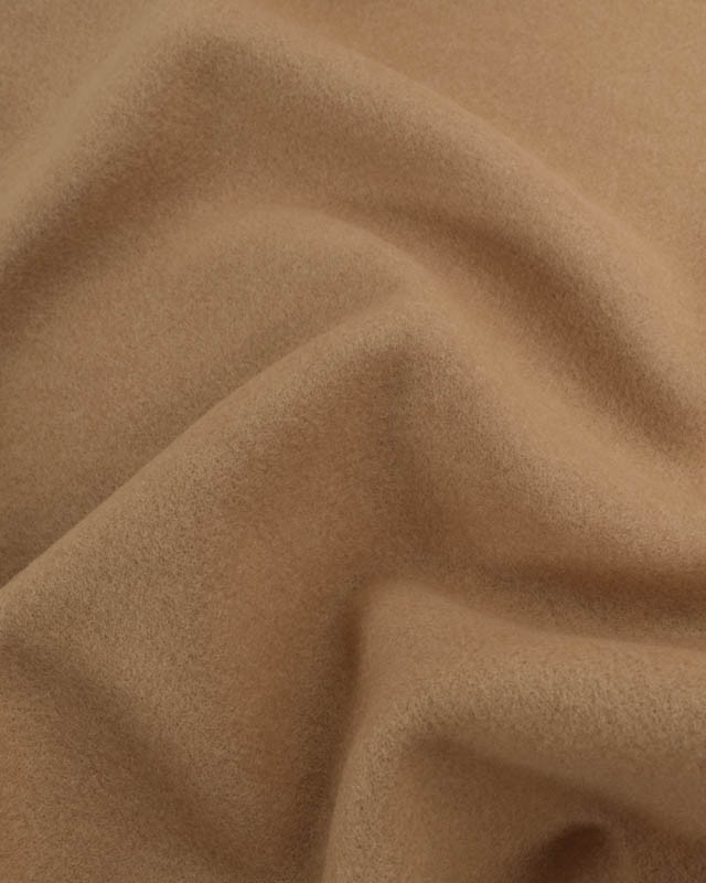Tissu Manteau Uni Sable - Mercerine
