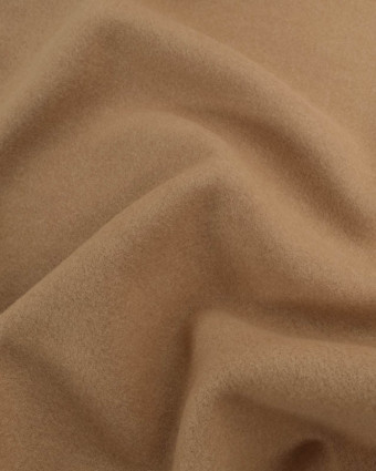 Tissu Manteau Uni Sable - Mercerine