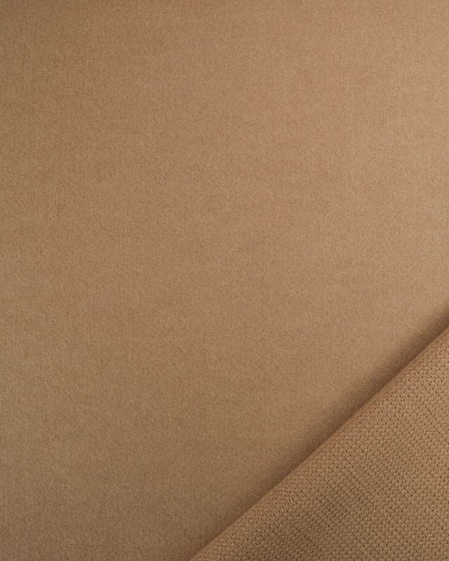 Tissu Manteau Uni Sable - Mercerine