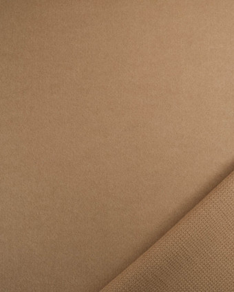 Tissu Manteau Uni Sable - Mercerine