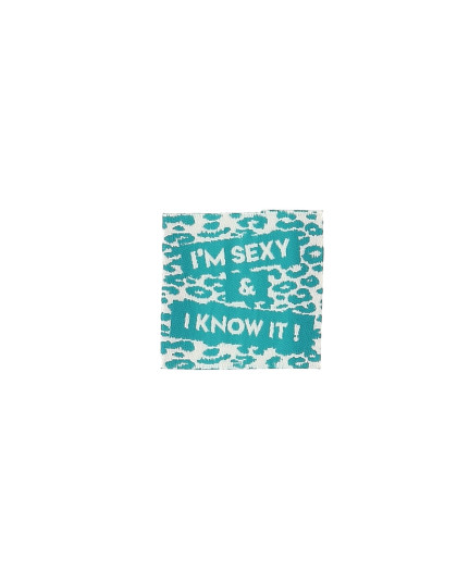 Etiquette à Coudre I’m sexy & I know it - Mercerine