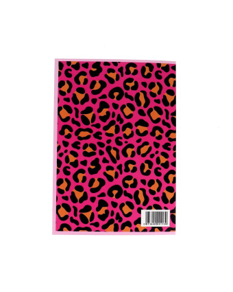 Carnet créatif A5 modèle Léopard Rose BOHIN - Mercerine