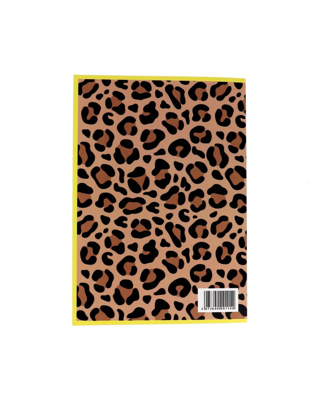 Carnet créatif A5 modèle Léopard BOHIN - Mercerine
