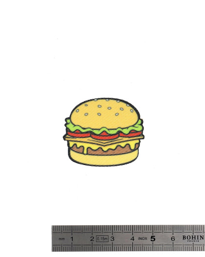 Patch Thermocollant MiniPatchi Hamburger - Mercerine