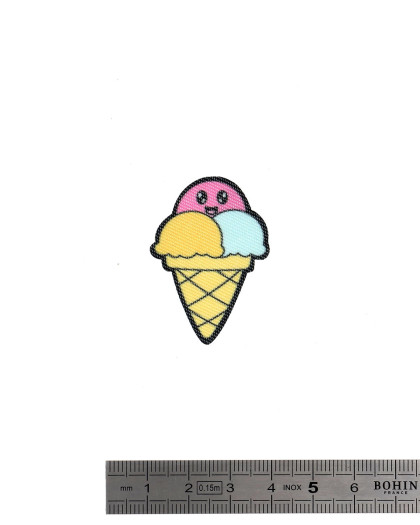 Patch Thermocollant MiniPatchi Glace kawaii - Mercerine