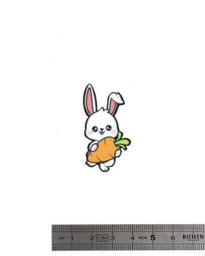 Patch Thermocollant MiniPatchi Lapin et carotte - Mercerine