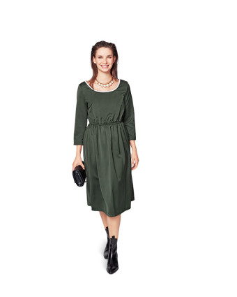 Patron Robe Burda 5686 | Patrons de couture | Mercerine