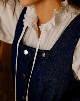 Patron couture La Blouse LOUISE - Maéli- Mercerine