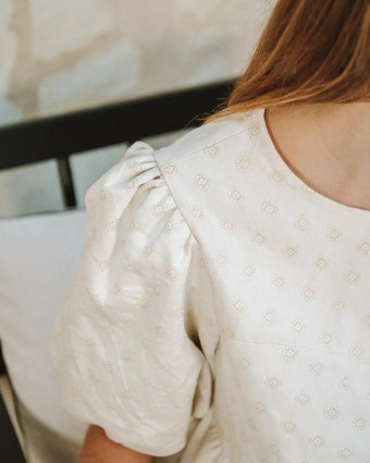 Patron couture La Blouse CHLOE - Maéli Paris - Mercerine