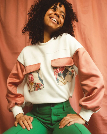 Patron couture Le Sweat SIMONE - Maéli Paris- Mercerine