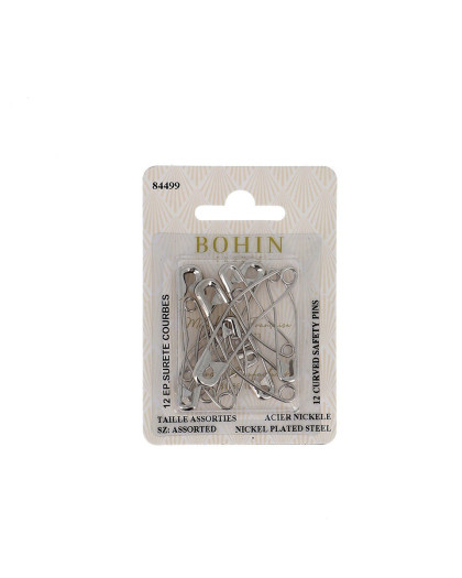 Epingles de sûreté courbes - Bohin- Mercerine