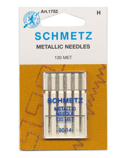 Aiguilles metallic 90 : aiguilles fil métal Schmetz - Mercerine