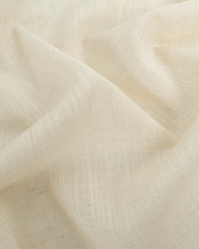 Tissu Lin Ramie couleur Lin naturel - Mercerine