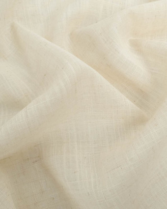 Tissu Lin Ramie couleur Lin naturel - Mercerine