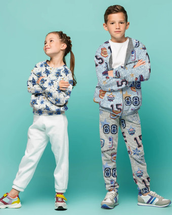 Tissu Sweat Jogging Champions - Mercerine