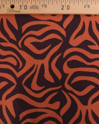 Tissu Demi Natte motif fauve - Mercerine