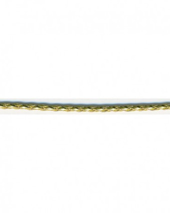 Cordelière Tressée Aspect Cuir - Mercerine