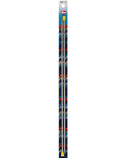 Aiguilles à tricoter à boule Prym – 40 cm / 3,5 mm - Mercerine