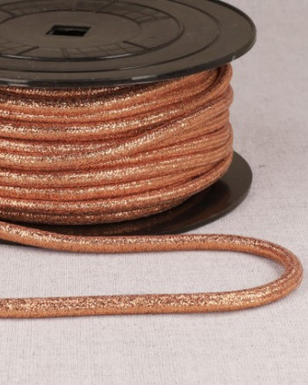 Cordon Métallique Scintillant 6 mm - 5 Coloris  - Mercerine