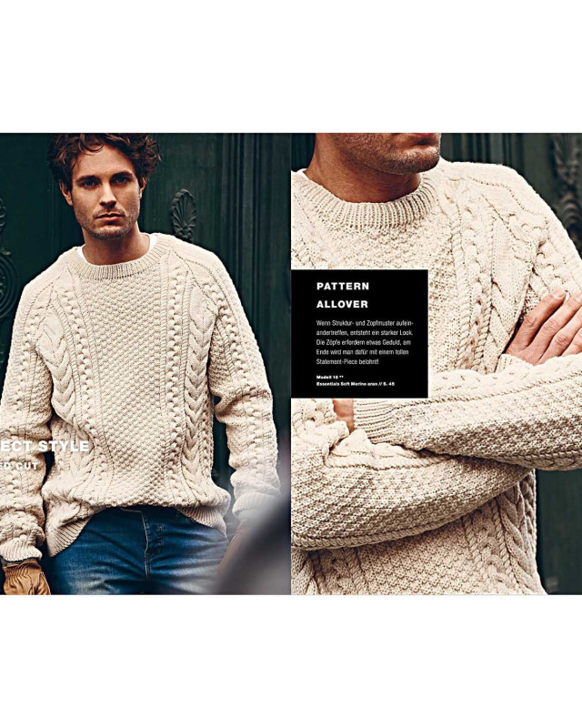 Made by Me Men – 19 Modèles de Tricot pour Hommes – Rico Design- Mercerine