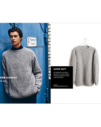 Made by Me Men – 19 Modèles de Tricot pour Hommes – Rico Design- Mercerine