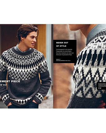 Made by Me Men – 19 Modèles de Tricot pour Hommes – Rico Design- Mercerine