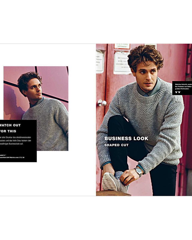 Made by Me Men – 19 Modèles de Tricot pour Hommes – Rico Design- Mercerine
