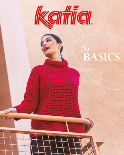 Catalogue The Basics – 9 Modèles Tricot & Crochet – Katia - Mercerine