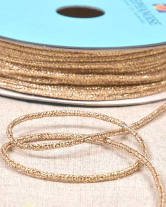 Cordon Chiné Métal 2 mm - 13 Coloris - Mercerine