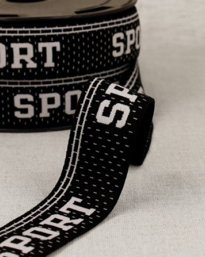 Élastique Sport Bicolore 32mm- Mercerine