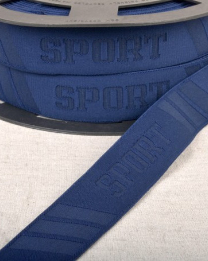 Élastique Sport en Relief 32mm - 3 Coloris - Mercerine