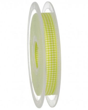 Ruban Vichy Vert Anis - Mercerine
