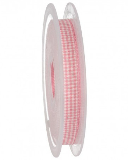 Ruban Vichy Rose- Mercerine