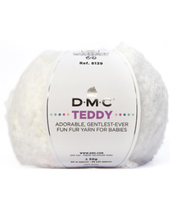 Fil à tricoter Baby knitting teddy DMC - Mercerine