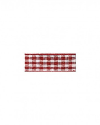 Ruban Vichy Marron Clair - 2 Tailles - Mercerine