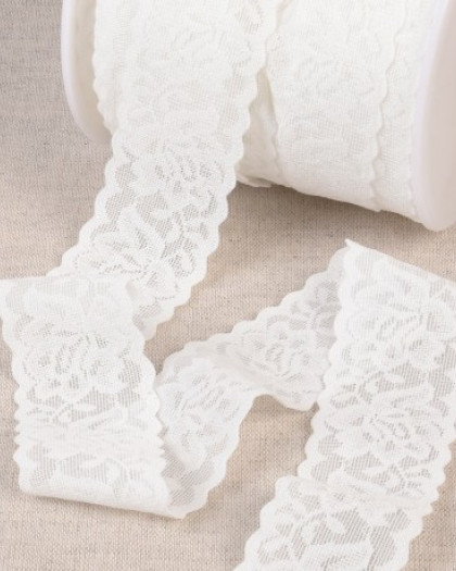 Élastique Lingerie Façon Dentelle 30mm - Mercerine