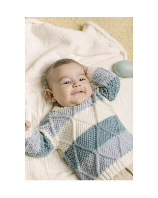 Livre Tricot  DMC Baby 0-18 mois – 12 Projets Tricot Bébé- Mercerine