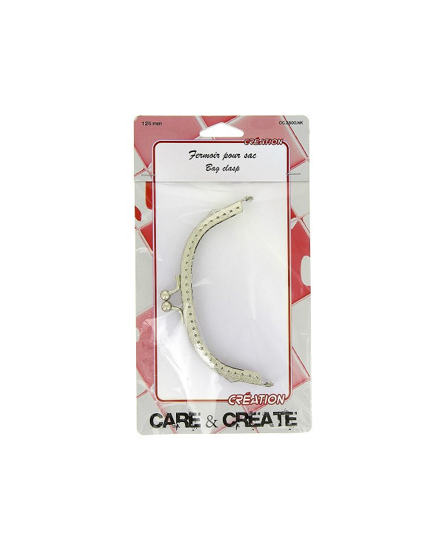 Fermoir pour sac – 125 mm - 2 Coloris