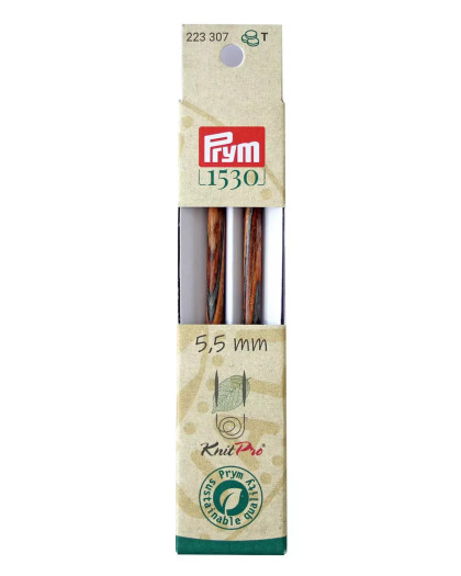 Pointes d’aiguilles à tricoter Prym – Longues 11,6 cm – 5,5 mm - Mercerine