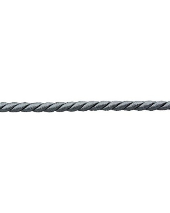 Cordon Torsadé Gris 5mm - Mercerine