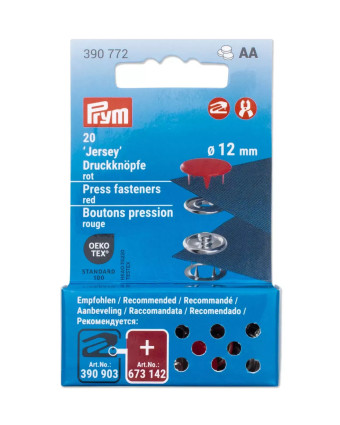 Bouton pression - 12mm ( 20 pièces)  - Prym  - Mercerine