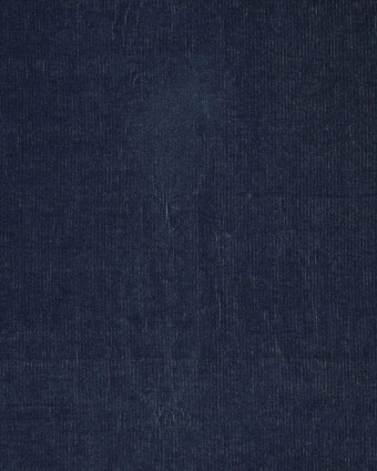Velours Côtelé Stretch Indigo Aspect Denim - Mercerine