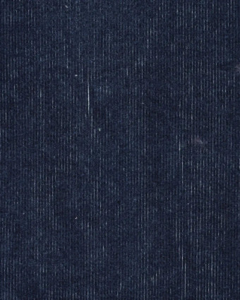 Velours Côtelé Stretch Indigo Aspect Denim - Mercerine