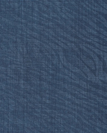 Tissu Chambray Fluide Motif Zèbre Ton Sur Ton- Mercerine