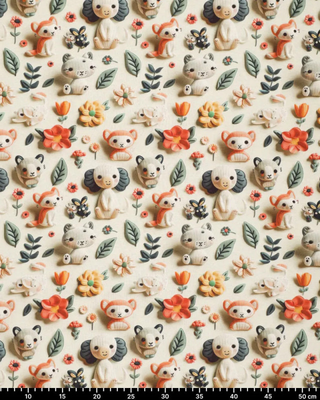 Sweat Imprimé Animaux 3D - Mercerine