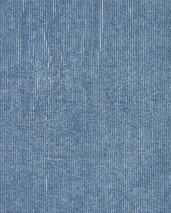 Velours Côtelé Stretch Bleu Ciel Aspect Denim - Mercerine